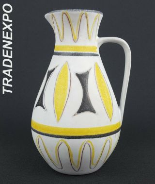 60s Vintage Marschner Kunsttopferei Vase West German Pottery Fat Lava Era Mcm