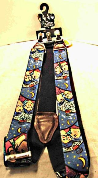 The Beatles Set Of Suspenders By The Manhattan Menswear Group Item