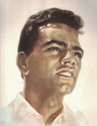 An Evening With Johnny Mathis Concert Program 1960s