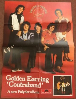 Golden Earring Contraband Promo Poster 1976