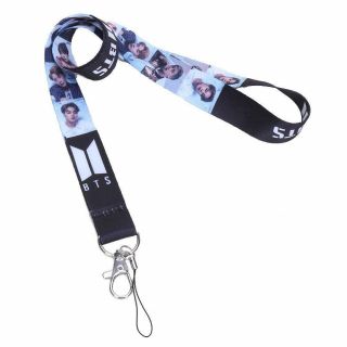K - Pop Bts Bangtan Boys Lanyard Key Chain Badge Holder [usa]