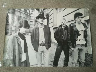 Vintage Band Member Promo Poster For The Smiths/ Morrissey
