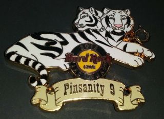 Hard Rock Cafe Hrc 2013 Las Vegas Pinsanity White Tigers Collectible Pin Rare Le