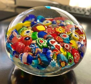 Vintage Awesome Murano Art Glass Paperweight Gift.