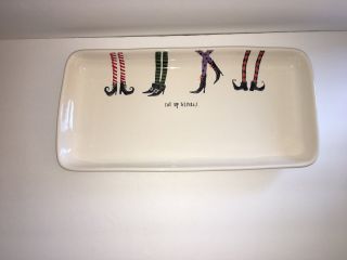 Rae Dunn Halloween Eat Up Witches Platter Tray 4