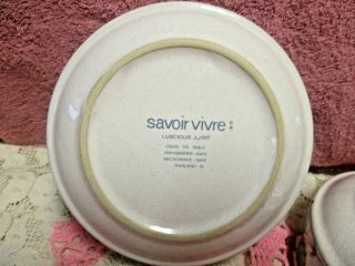 Savoir Vivre Luscious Fruit Dessert Bowls 5 1/8 