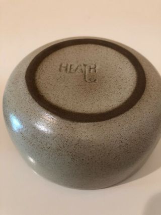 heath ceramics California pottery mcm modern ashtray Beige Large 5” Sm Green 3” 2