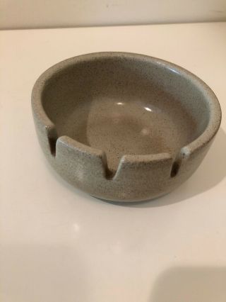 heath ceramics California pottery mcm modern ashtray Beige Large 5” Sm Green 3” 5