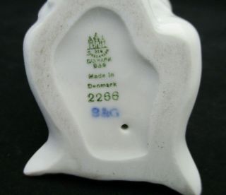 Bing & Grondahl Figurine SEA BOY 2266 All White Seagrass Sweet Face 4.  25 