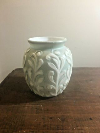 Vintage Phoenix Glass Vase 6 " Height