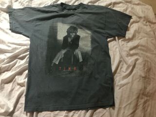 Tina Turner Twenty Four Seven Tour Shirt Vintage Size L Xl 2000