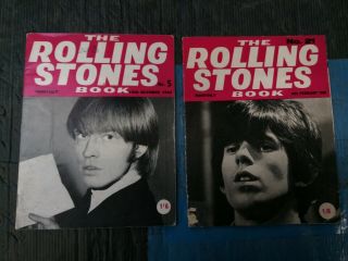 Two Vintage Rolling Stones Magazines Issues 5 And 21 1966