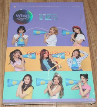 Twice What Is Love? 5th Mini Album B Ver.  Cd,  Photocard Set,  Folded Poster