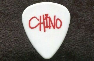 Deftones 2000 White Pony Tour Guitar Pick Chino Moreno Custom Concert Stage