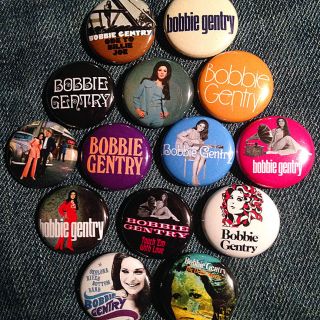 14 Bobbie Gentry 1 " Buttons - Glen Campbell,  Ode To Billie Joe