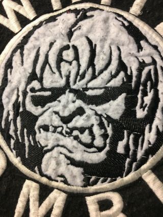 Vintage White Zombie 9 1/2 Inch Patch 3