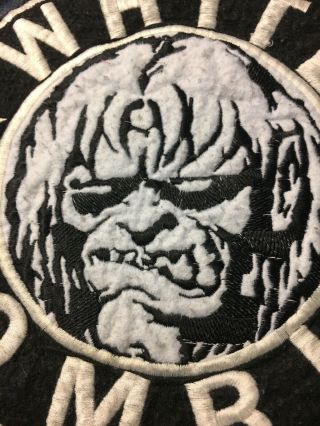 Vintage White Zombie 9 1/2 Inch Patch 4
