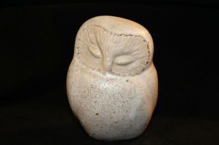 Andersen Design Owl Studio Pottery Figurine Maine