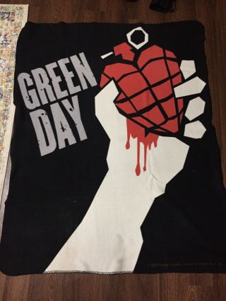 Green Day American Idiot Fleece Blanket