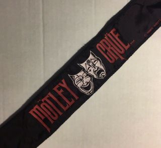 Vintage Motley Crue 1985 Theatre Of Pain Tour Concert Scarf/headband