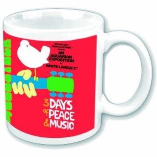 Official Licensed Woodstock Mug Poster Design Cup Drinkware