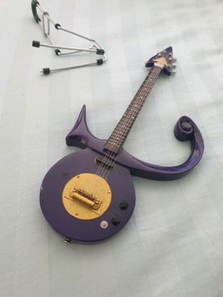 Prince Symbol Guitar Miniature Rare Collectors Item