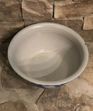 Eldreth Pottery Stoneware Salt Glaze Heart Pretzel Bowl 9 3/4” Lancaster PA 2004 5