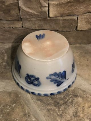 Eldreth Pottery Stoneware Salt Glaze Heart Pretzel Bowl 9 3/4” Lancaster PA 2004 6