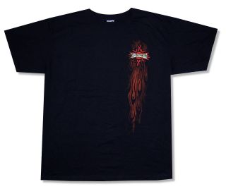 Godsmack Pocket Logo Boston Massholes Black T Shirt Medium Official
