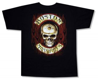 Godsmack Pocket Logo Boston Massholes Black T Shirt Medium Official 2