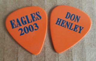 The Eagles Don Henley 2003 Guitar Pick Farewell I Tour