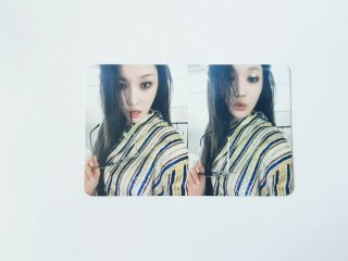 K - Pop Chungha Mini Album " Offset " Official Chungha Photocard