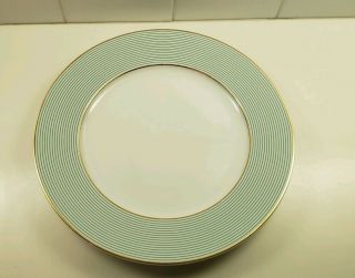 Raynaud Limoges Crinoline Green Large Charger Plate Mille Raies