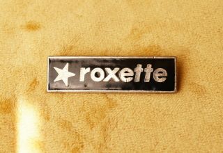 Roxette Enamel Pin Badge.  Rock Music Band Joyride