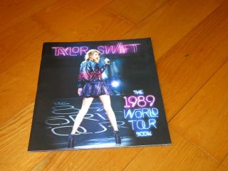 Taylor Swift The 1989 World Tour Book 3d Holographic Front & Back Cover (r876)