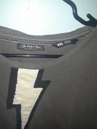 RARE David Bowie 2007 Target Limited Edition Keanan Duffty T - Shirt Men ' s XXL 2X 3
