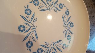 Corning Ware Blue Cornflower Centura LUNCHEON 8.  5” Plates (set of 3) 3