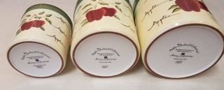 Home Interior APPLE ORCHARD CANISTER SET (3) 2