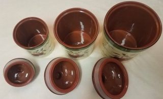 Home Interior APPLE ORCHARD CANISTER SET (3) 3