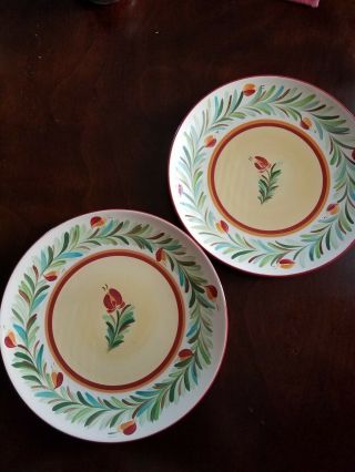 Southern Living At Home Gail Pittman Siena Set Of 2 Dinner Plates