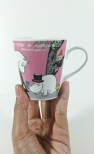 The Story Of Moominvalley Snorkmaiden Little My Esspresso Size Coffee Tea Mug.