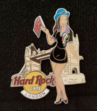 Hard Rock Cafe Pin London 2003 Girl Of Rock Gor Sexy Le 500