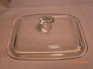 Pyrex P - 4 - C Replacement Glass Lid For Corning Ware P - 4 - B Dish