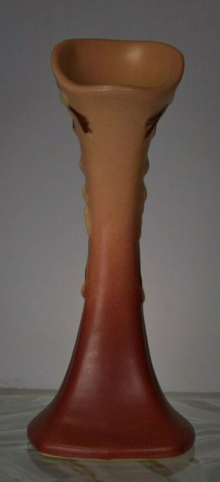 Roseville Snowberry Bud Vase.  7 