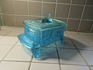 Covered Kitchen Stove Butter/cheese Dish Eapg Rare Color
