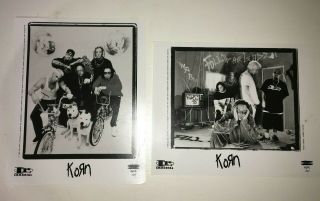 Korn - 1996 Press Photos - 8 X 10 - Two Different Versions
