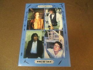 R.  E.  M.  1987 Tour Program Near Never Read Last One