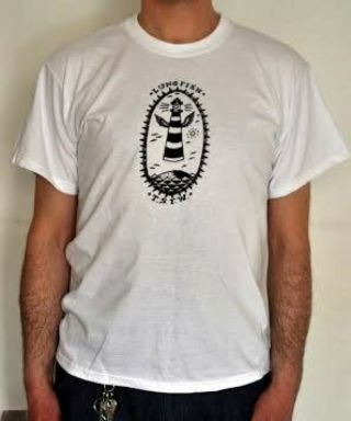 Lungfish - 1993 Rare European Tour T - Shirt Reprint (dischord,  Fugazi) - Size Xl