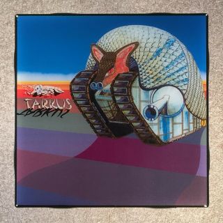 Emerson Lake & Palmer Tarkus Coaster Custom Ceramic Tile