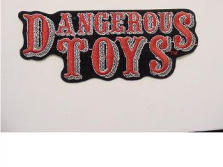 Set Of 2 Large Dangerous Toys - Embroidered 90 